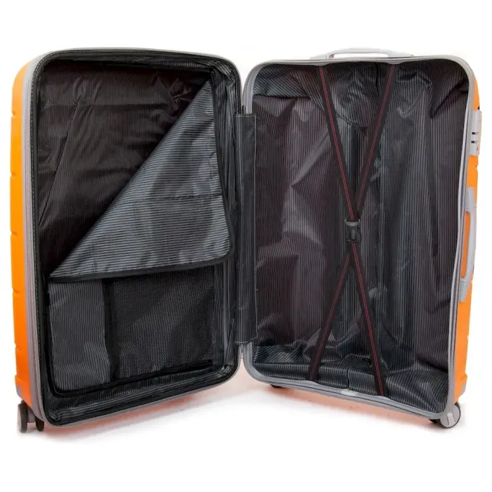 Чемодан 31 ABS-пластик FASHION 810 orange