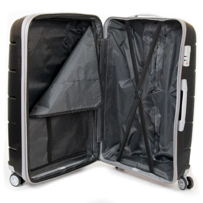 Дорожная Чемодан 31 ABS-пластик FASHION 810 black