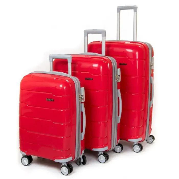 Дорожня Валіза 31 ABS-пластик FASHION 810 red