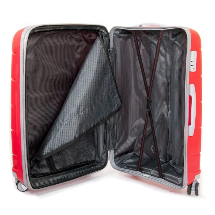 Дорожня Валіза 31 ABS-пластик FASHION 810 red