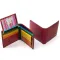 Жіночий гаманець Rainbow шкіряний Dr.Bond WRS-6 bordo
