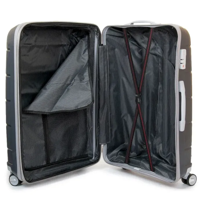Дорожня Валіза 31 ABS-пластик FASHION 810 dark-grey