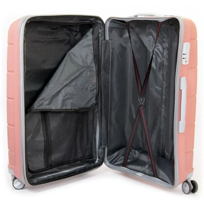 Дорожня Валіза 31 ABS-пластик FASHION 810 pink