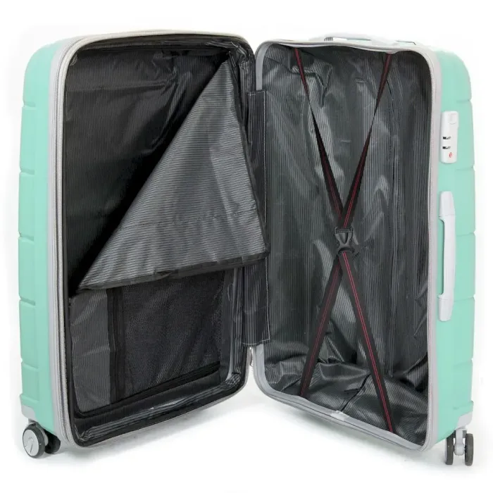 Дорожня Валіза 31 ABS-пластик FASHION PP-1 810 green