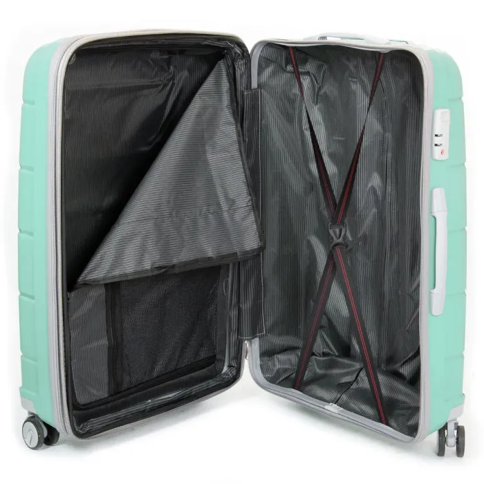 Дорожня Валіза 31 ABS-пластик FASHION PP-1 810 l-green