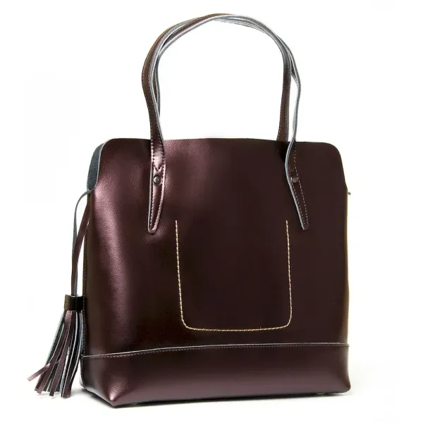 Сумка Жіноча Класична шкіра Luxeva P76 320 bright brown