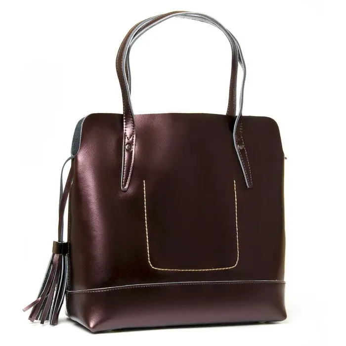 Сумка Женская Классическая кожа Luxeva P76 320 bright brown