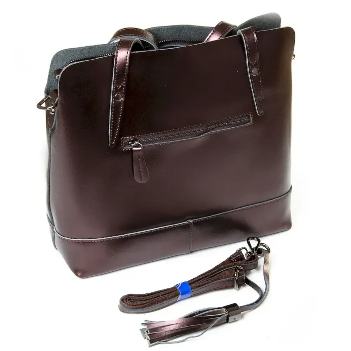 Сумка Женская Классическая кожа Luxeva P76 320 bright brown