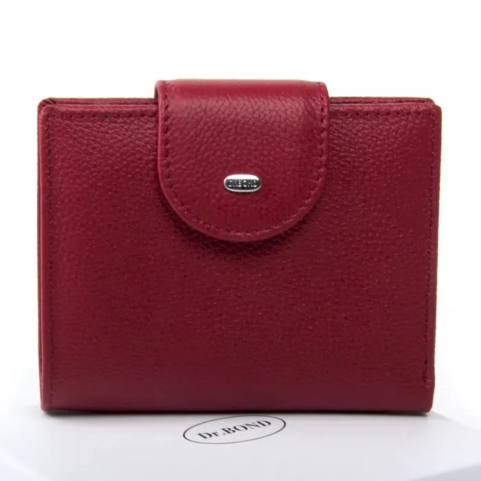 Кошелек Classic кожа DR. BOND WN-6 dark-red