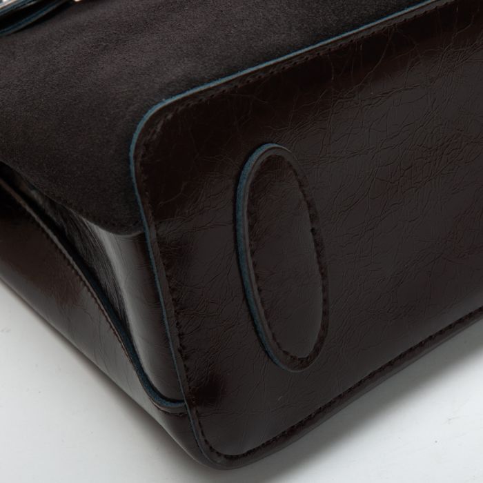 Сумка Женская Классическая замш ALEX RAI 385 brown