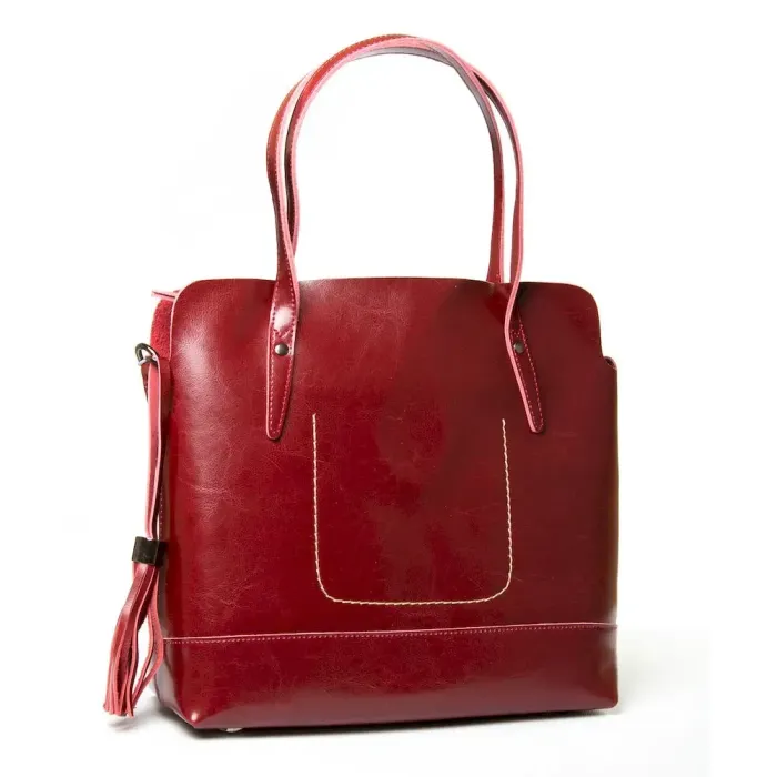 Сумка Женская Классическая кожа Luxeva P76 320 wine