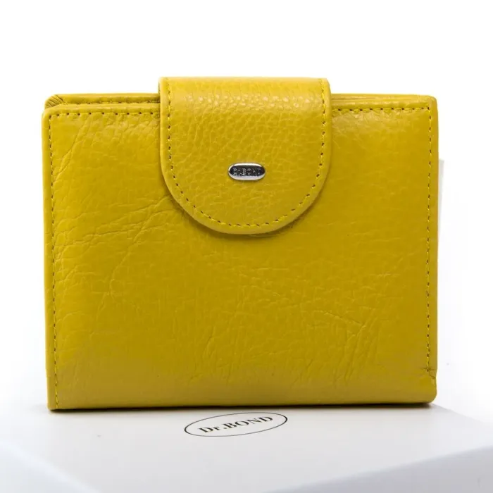 Жіночий гаманець Classic шкіряний Dr.Bond WN-6 yellow