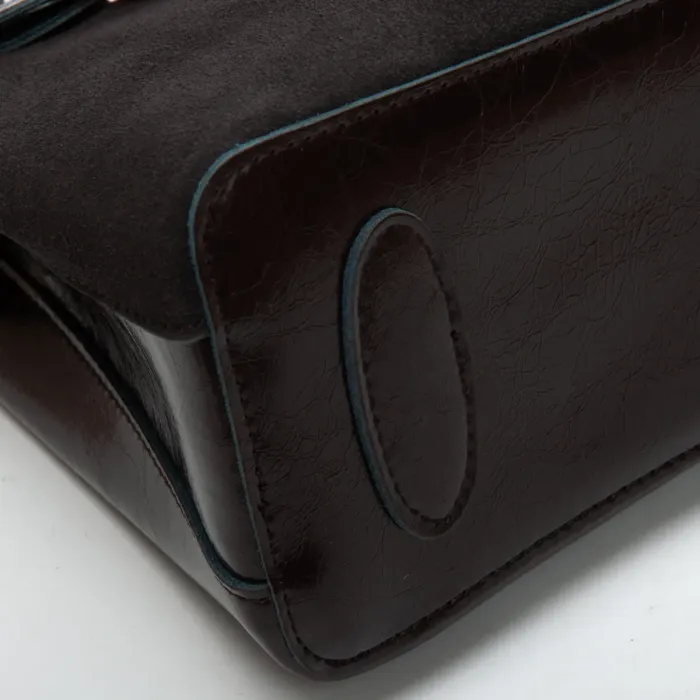 Сумка Женская Классическая замш ALEX RAI 385 brown