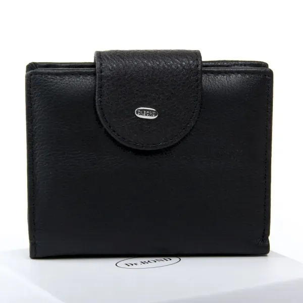 Жіночий гаманець Classic шкіряний Dr.Bond WN-6 black