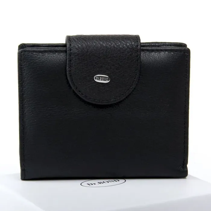 Кошелек Classic кожа DR. BOND WN-6 black