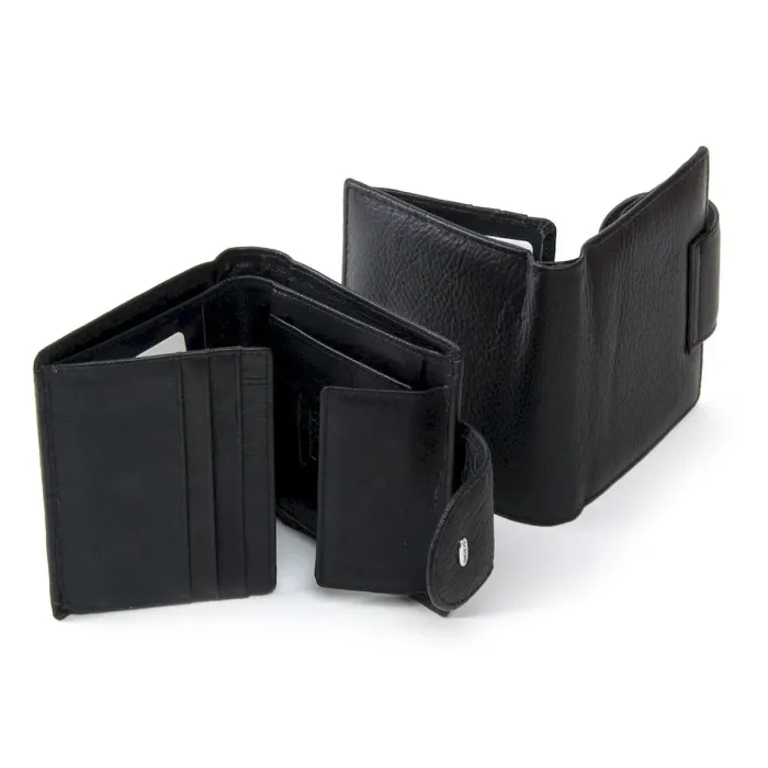 Кошелек Classic кожа DR. BOND WN-6 black