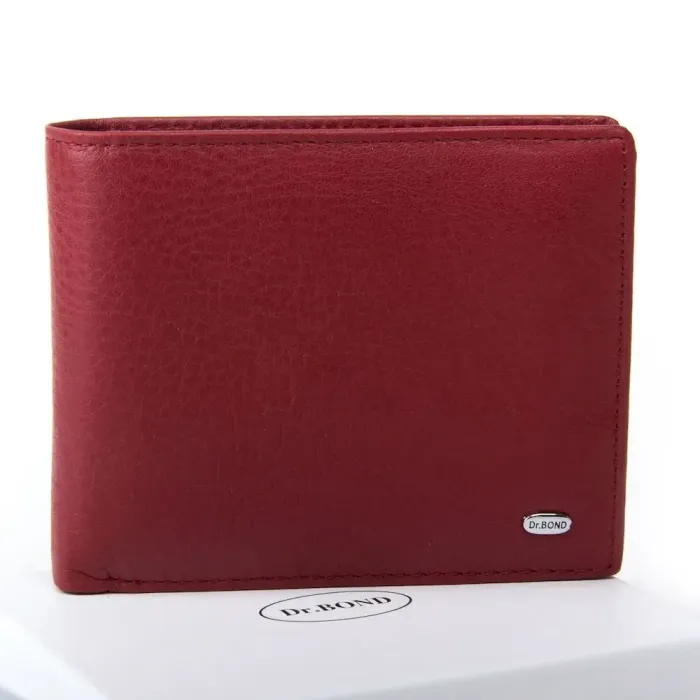 Жіночий гаманець Classic шкіряний Dr.Bond WN-7-1 bordo