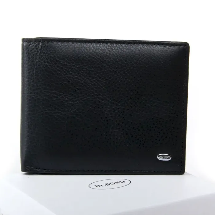 Жіночий гаманець Classic шкіряний Dr.Bond WN-7-1 black