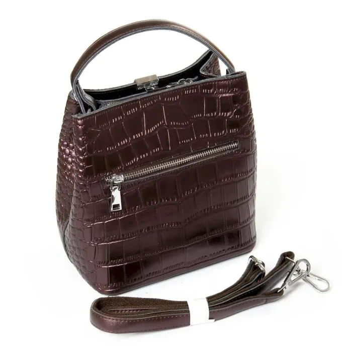 Сумка Жіноча Класична шкіра Luxeva P84 9916-5 bright-brown