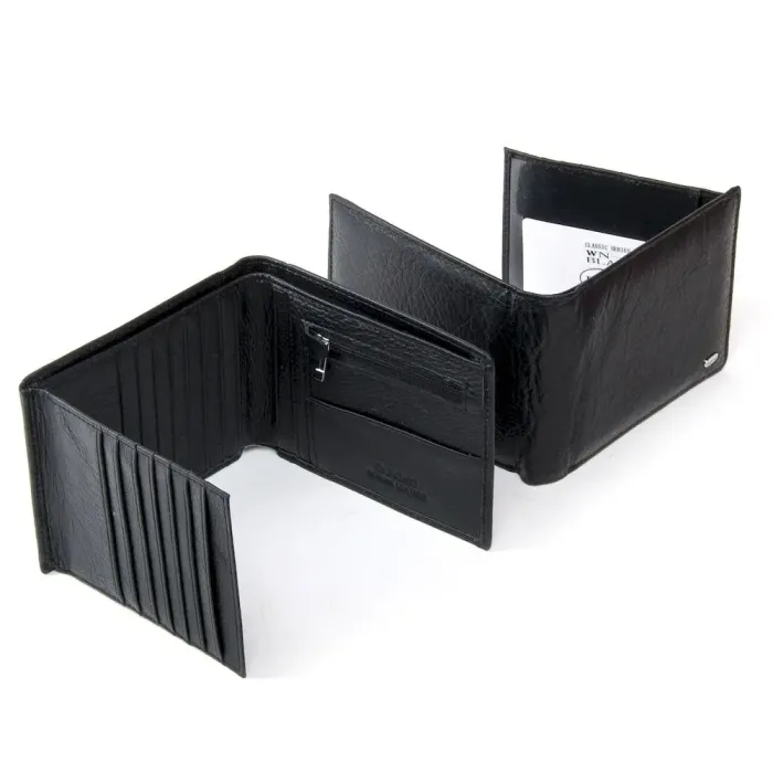 Жіночий гаманець Classic шкіряний Dr.Bond WN-7 black