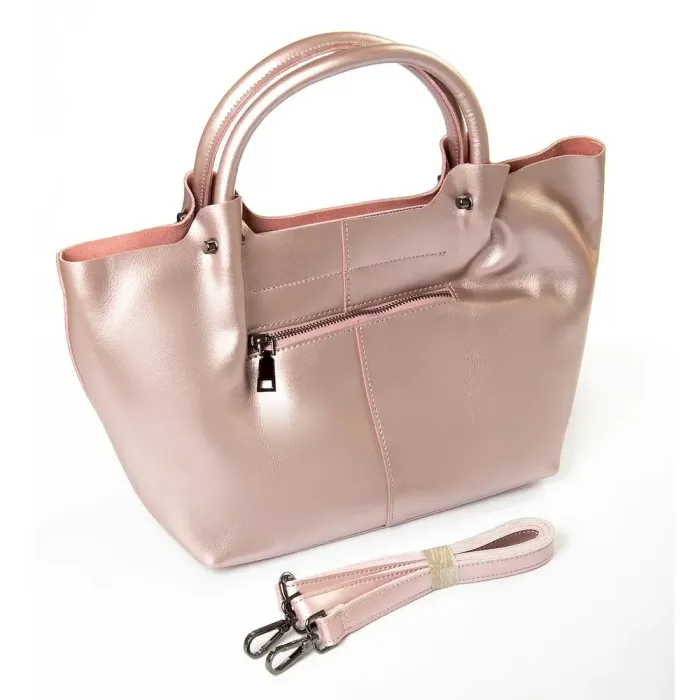 Сумка Жіноча Класична шкіра Luxeva P46 8649-2 hot pink