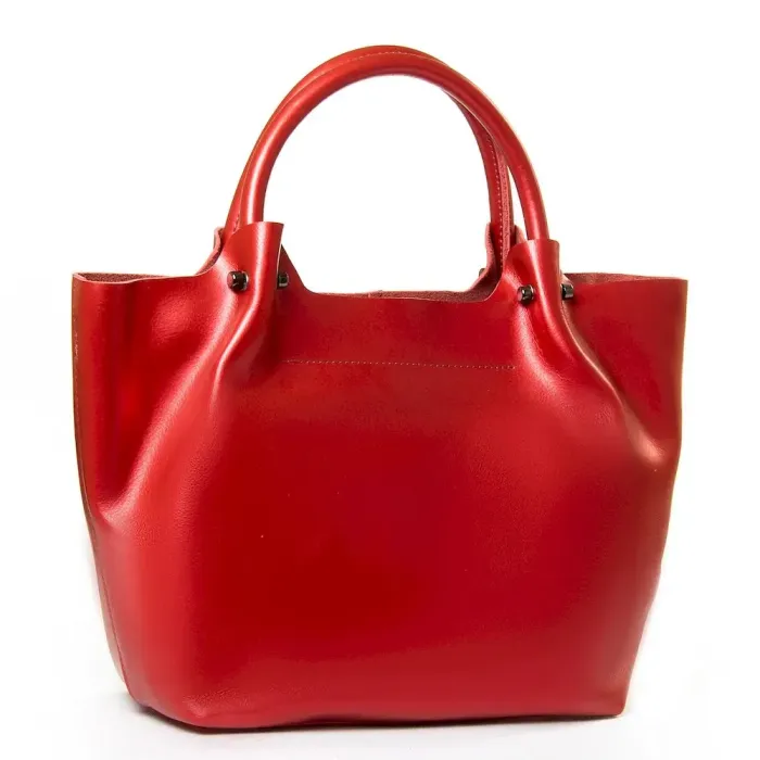 Сумка жіноча Класична шкіра Luxeva P47 8649-2 azarin