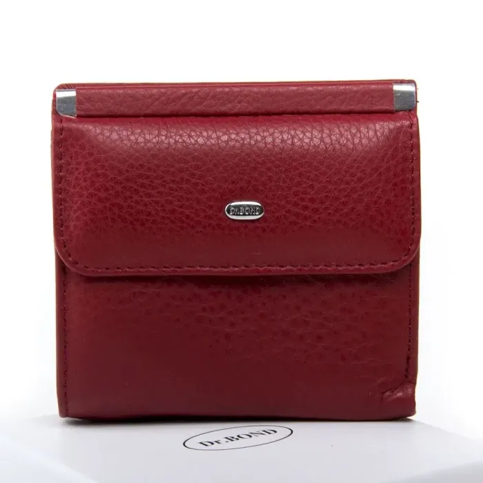 Кошелек Classic кожа DR. BOND WN-3 bordo