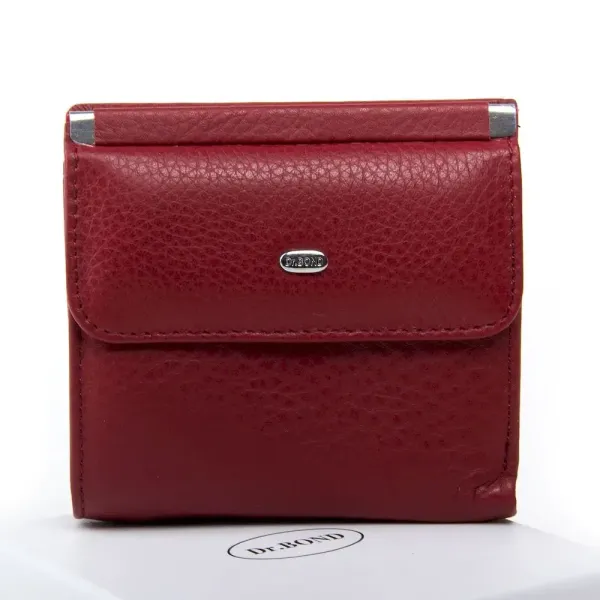 Гаманець Classic шкіра DR. BOND WN-3 dark-red
