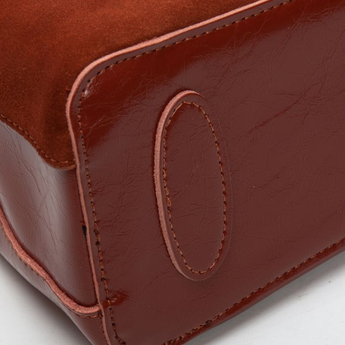 Сумка Женская Классическая замш ALEX RAI 385 camel