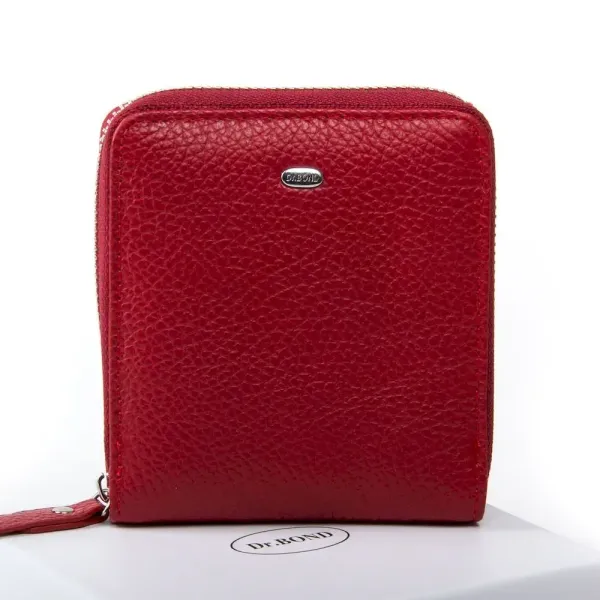 Жіночий гаманець Classic шкіряний Dr.Bond WN-5 red
