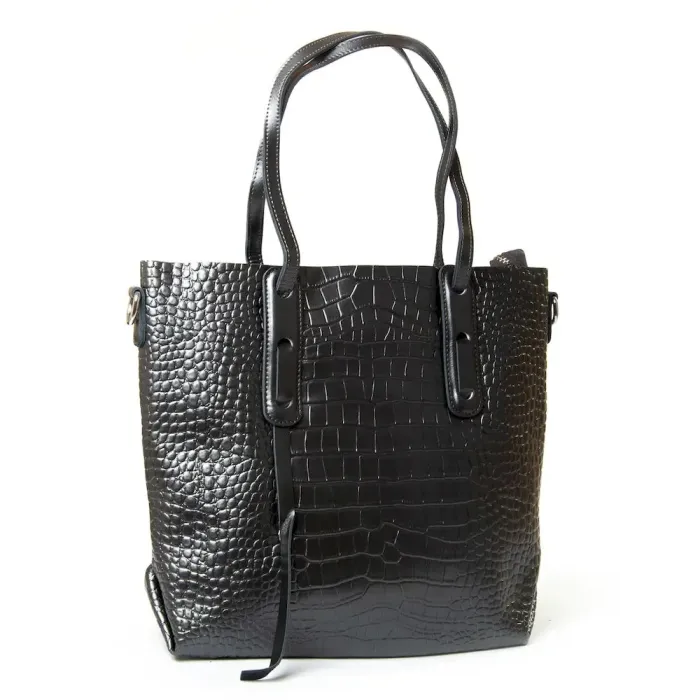 Сумка Женская Классическая кожа Luxeva P90 8902-1 deep-bright grey