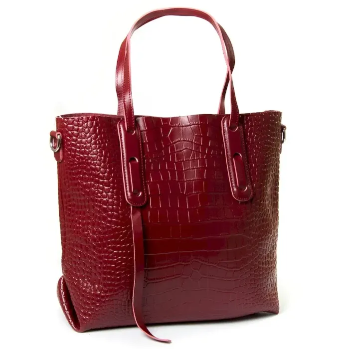 Сумка Женская Классическая кожа Luxeva P90 8902-1 red