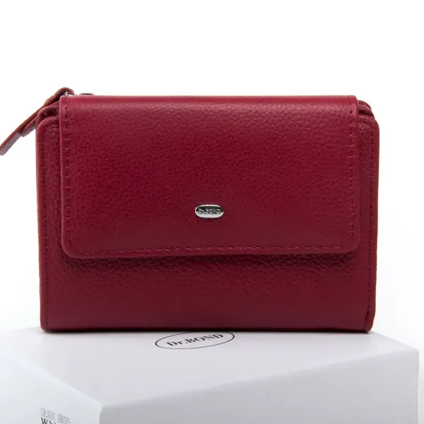 Гаманець Classic шкіра DR. BOND WN-1 dark-red