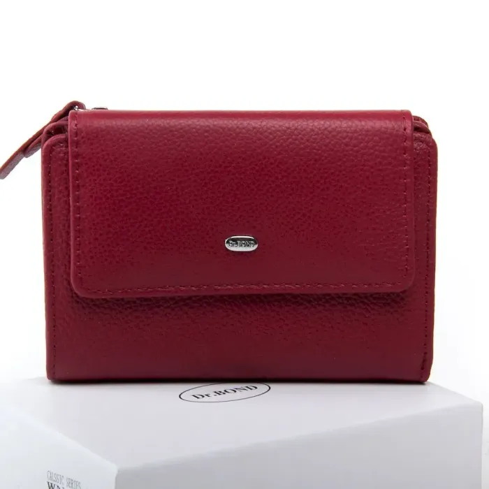 Гаманець Classic шкіра DR. BOND WN-1 dark-red