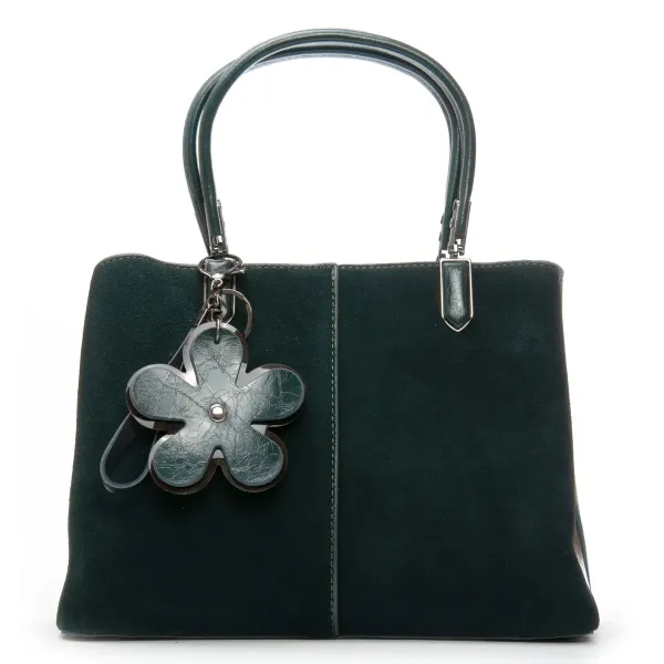 Сумка Женская Классическая замш ALEX RAI 385 green