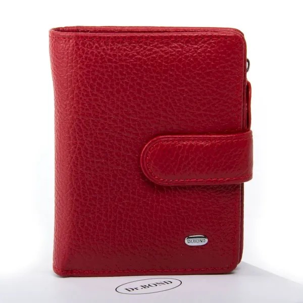 Жіночий гаманець Classic шкіряний Dr.Bond WN-2 red