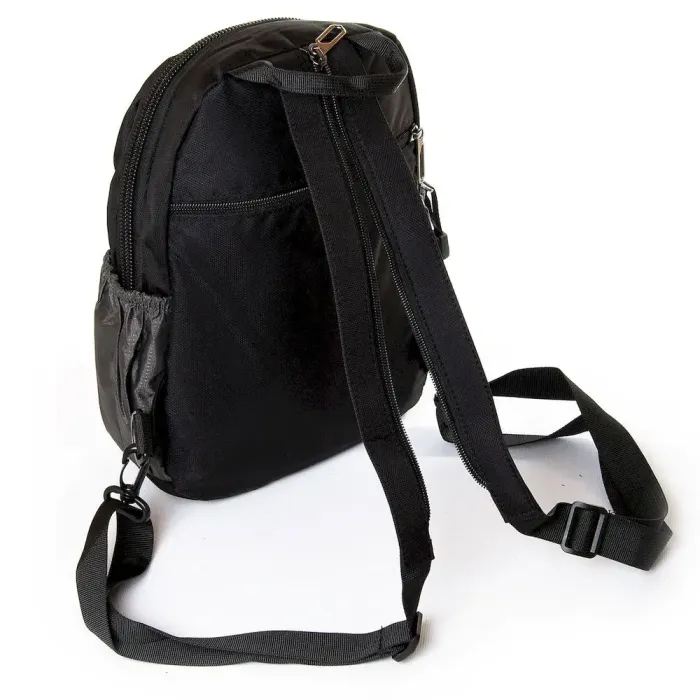 Сумка Мужская На Плечо нейлон Lanpad 83012 grey