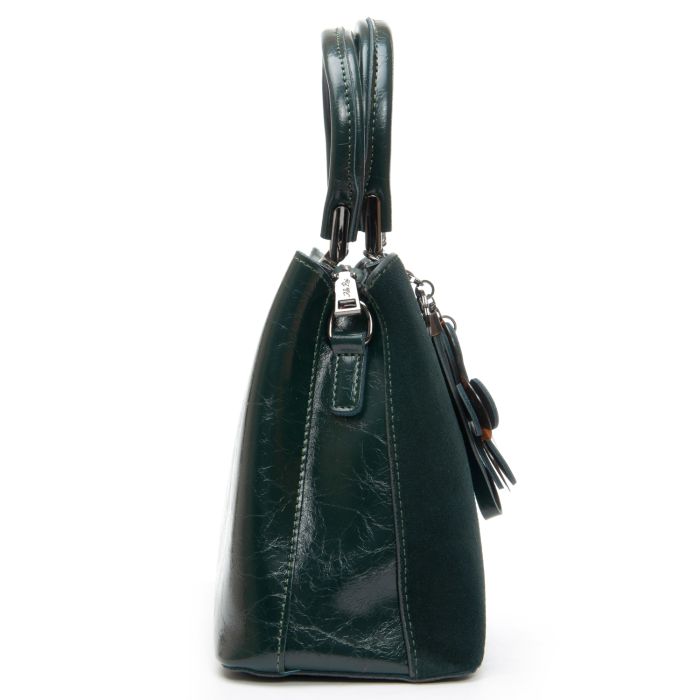 Сумка Женская Классическая замш ALEX RAI 385 green