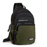 Сумка чоловіча на плече нейлон Lanpad 83012 green