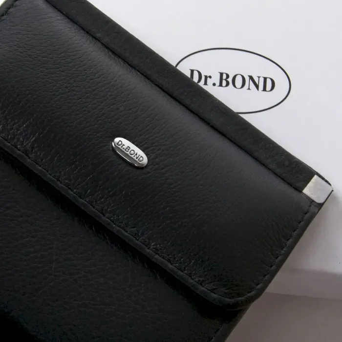 Кошелек Classic кожа DR. BOND WN-3 black