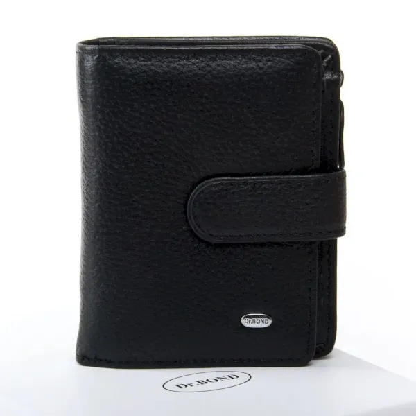 Жіночий гаманець Classic шкіряний Dr.Bond WN-2 black