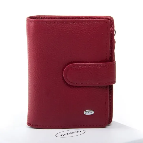 Жіночий гаманець Classic шкіряний Dr.Bond WN-2 bordo