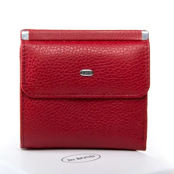 Жіночий гаманець Classic шкіряний Dr.Bond WN-3 red