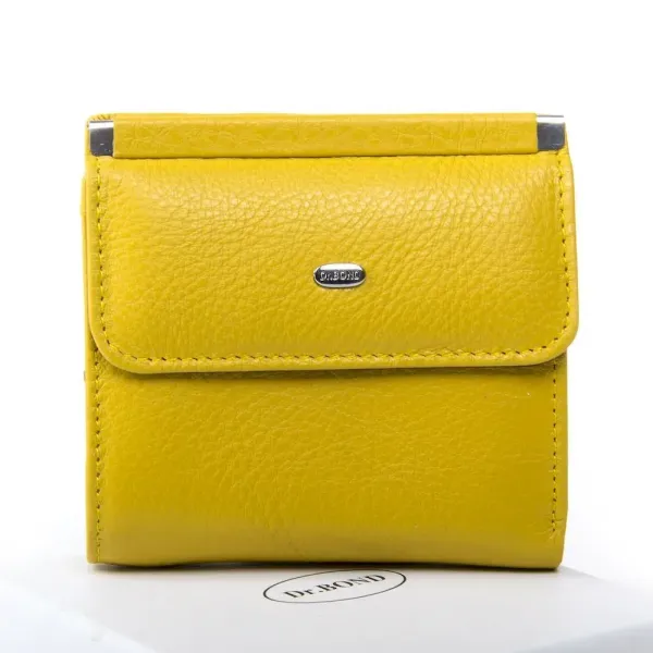 Жіночий гаманець Classic шкіряний Dr.Bond WN-3 yellow