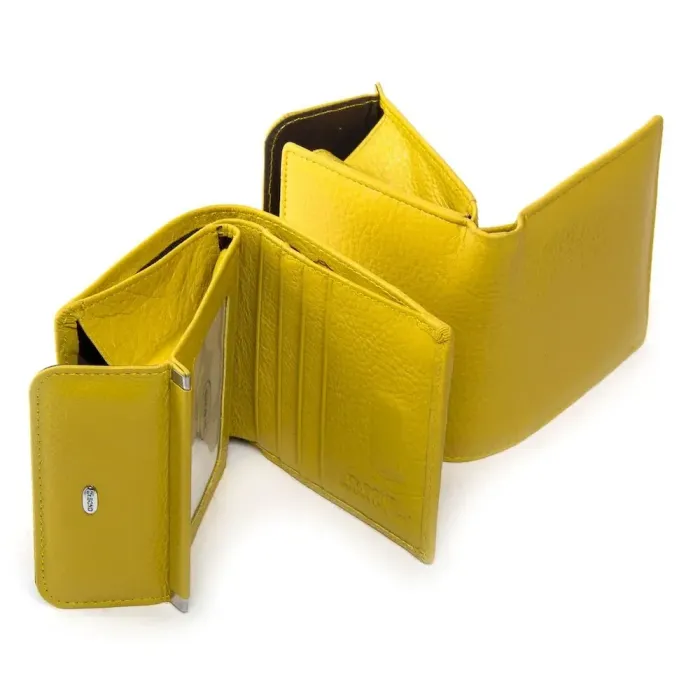 Кошелек Classic кожа DR. BOND WN-3 yellow