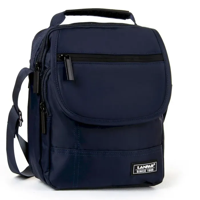 Сумка чоловіча Планшет нейлон Lanpad 9637 blue