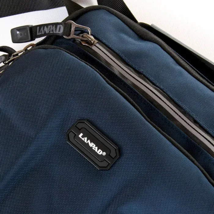 Сумка чоловіча Планшет нейлон Lanpad 82027 blue