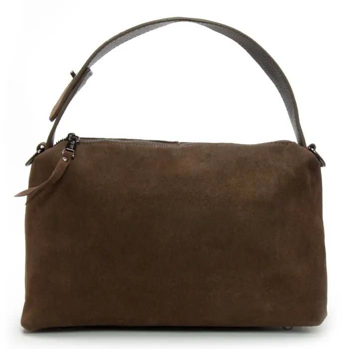 Сумка Женская Классическая замш ALEX RAI 9148 khaki