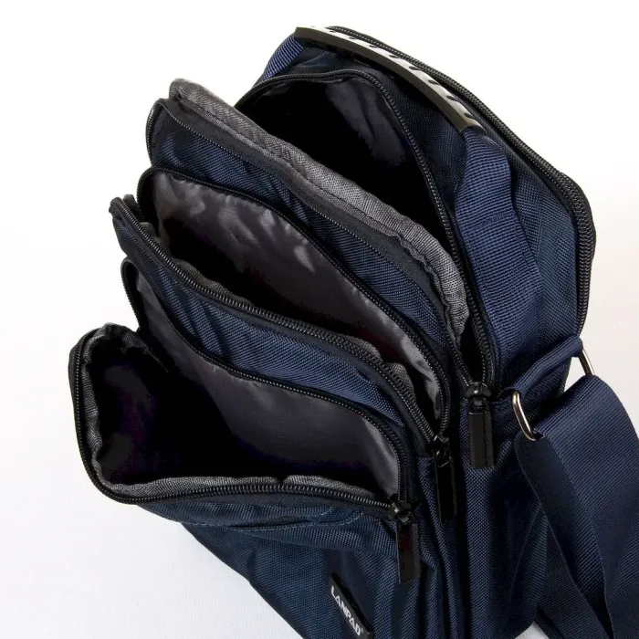 Сумка чоловіча Планшет нейлон Lanpad 98910 blue