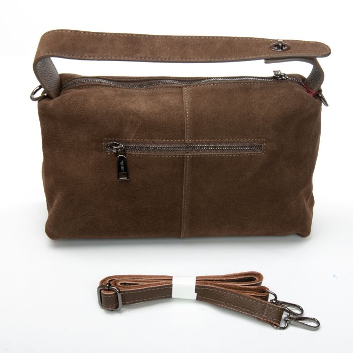 Сумка Женская Классическая замш ALEX RAI 9148 khaki